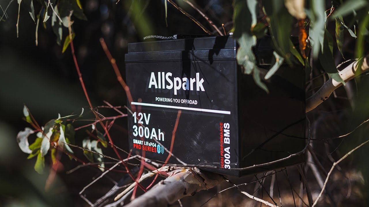 AllSpark 12v300ah Pro-series ABS Lithium Battery with Bluetooth