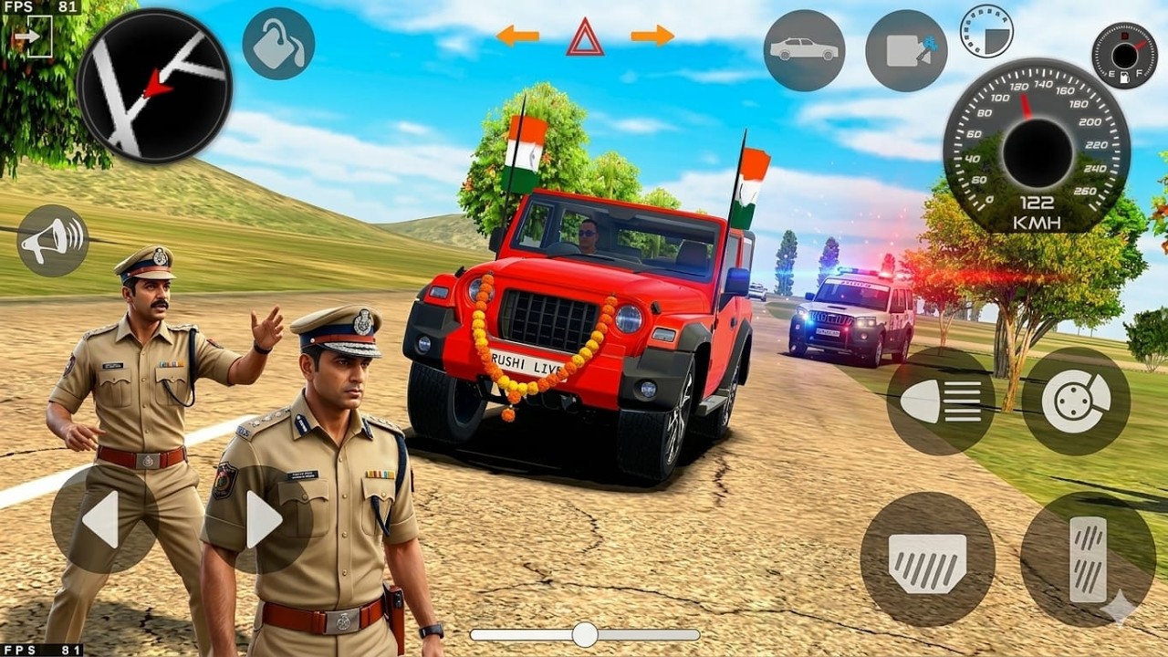 Indian Modified THAR Game Live | Off-Road King Ya Accident Machine? ⚠️ 2026 #shortsfeed