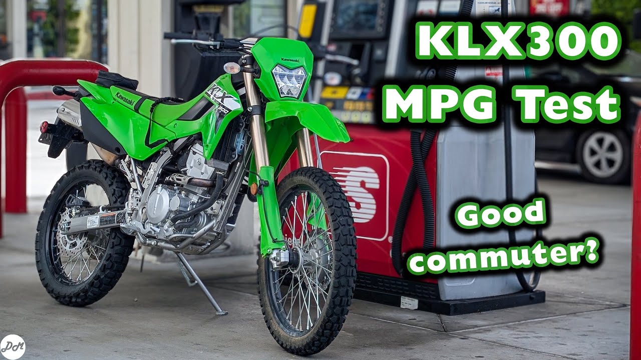 The Kawasaki KLX300 isn't As Fuel Efficient as I Expected &ndash; 2025 Kawasaki KLX300 MPG Test
