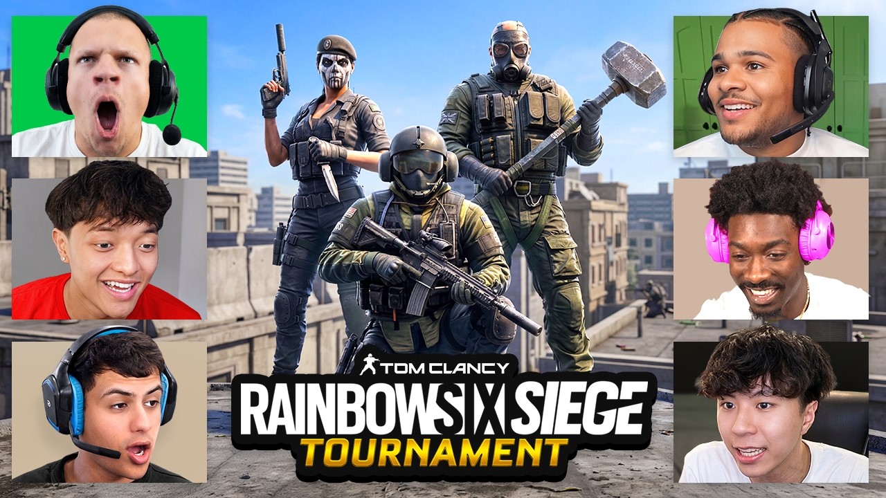 We Played Jynxzi's 3V3 Rainbow Six Siege Tourney!