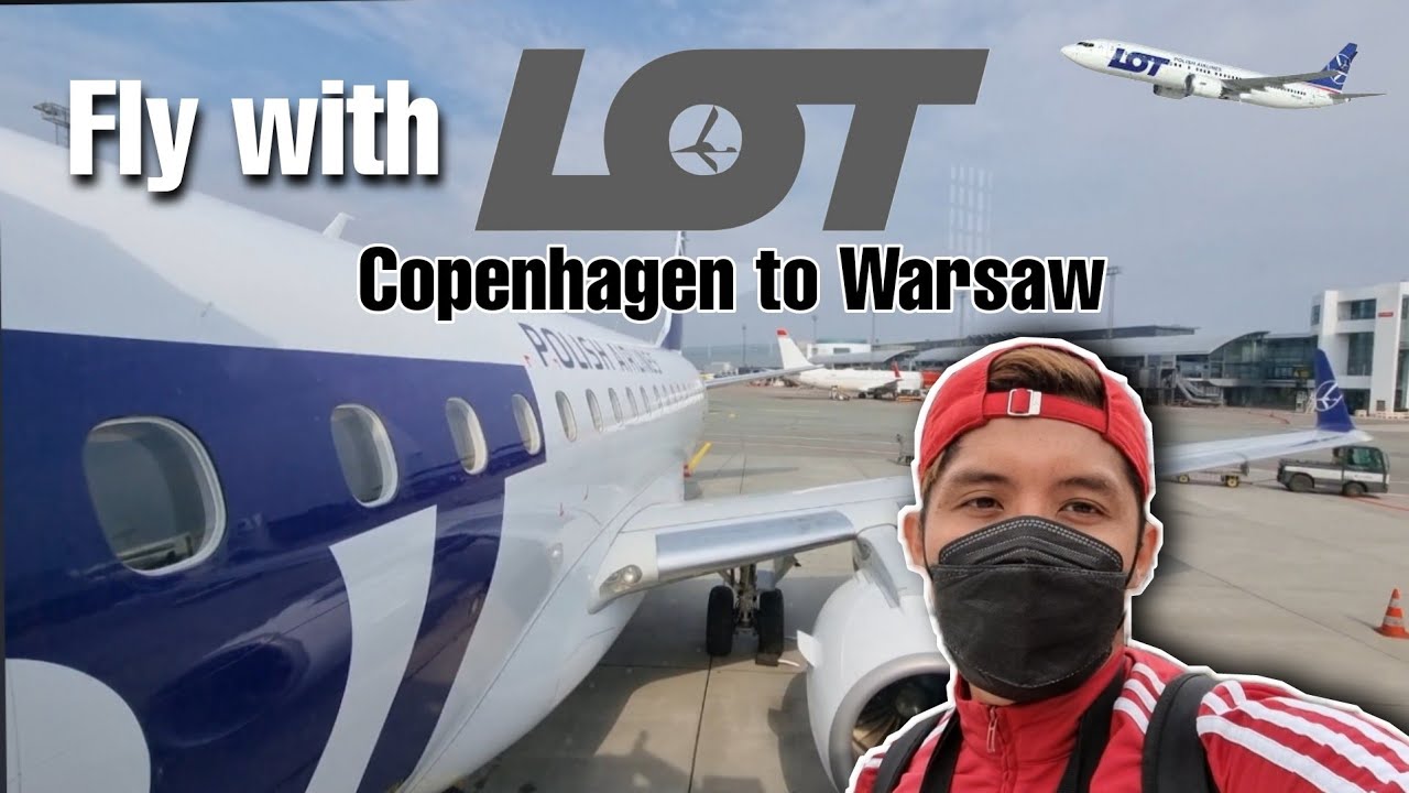 EXPERIENCE LOT POLISH AIRLINES/ 2HRS FLIGHT/ COPENHAGEN TO WARSAW IN 4K ULTRA HD #travel #flight