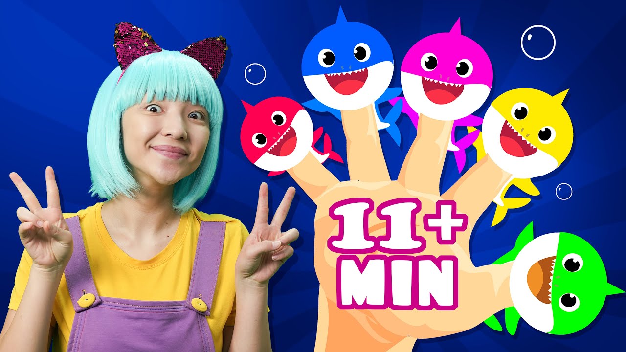 Baby Shark Finger - Nursery Rhymes | Tigi Boo Kids Songs