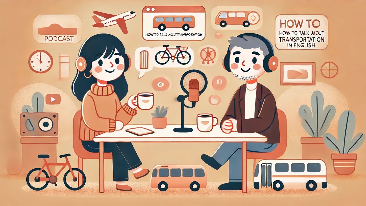 How to Talk About Transportation in English | English Conversation Practice