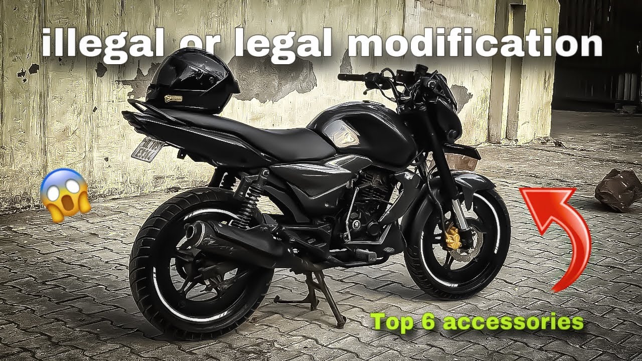 Top 6 Modification For bajaj discover 125 🚀 | legal or illegal Modification🥵 | Modified discover 125