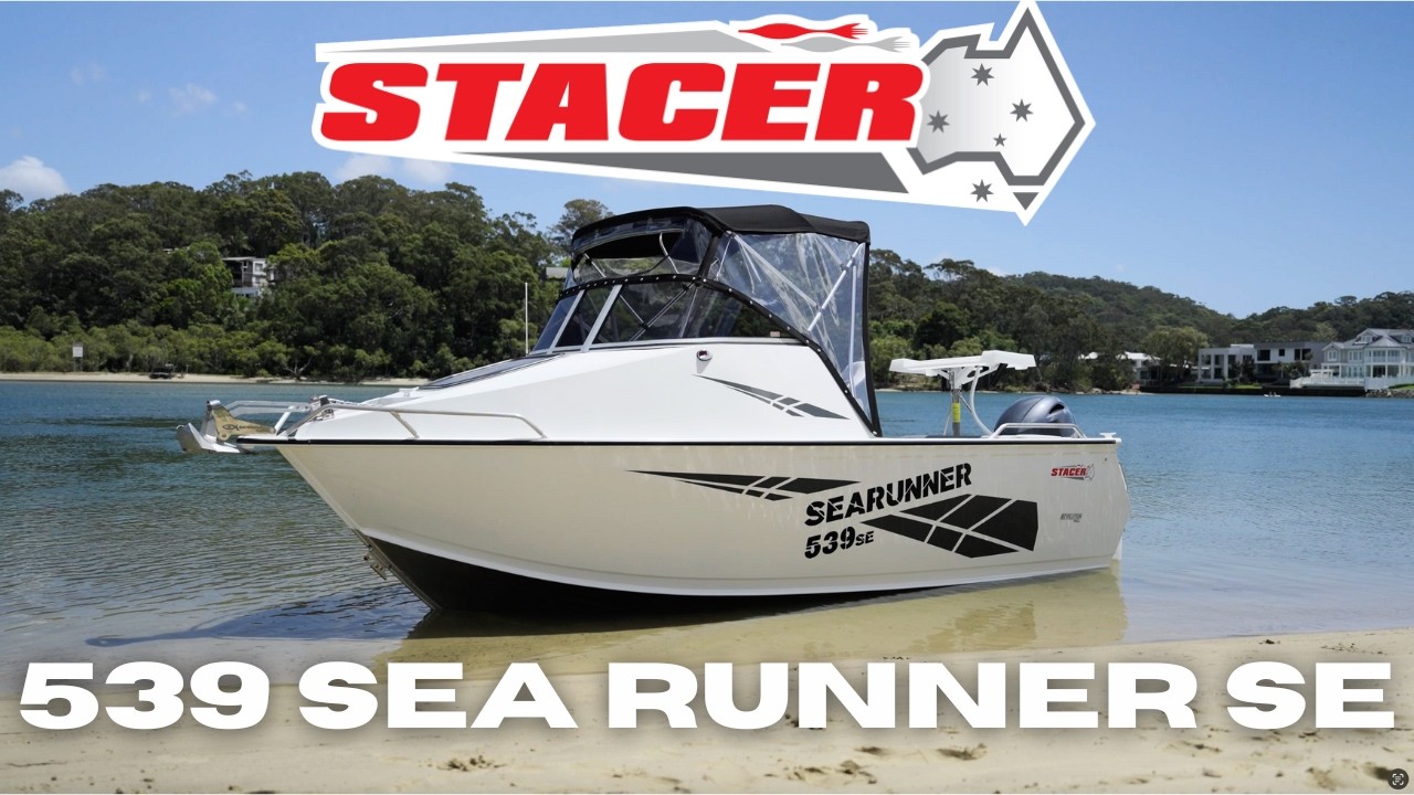 Stacer 539 Sea Runner SE | Yamaha F130 | Обзор