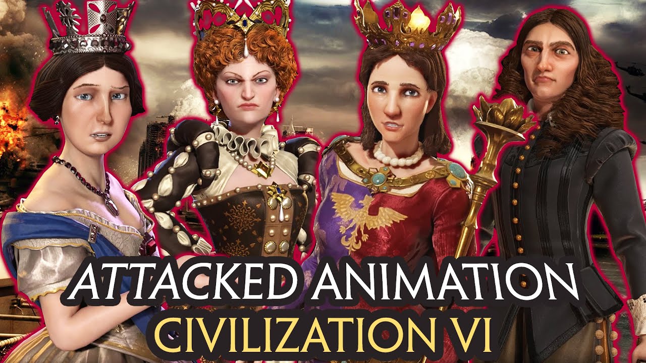 67 ЦИТАТЫ АНИМАЦИИ И ДИАЛОГОВ ЛИДЕРОВ ПРИ НАПАДЕНИИ/ОБЪЯВЛЕНИИ ВОЙНЫ - CIVILIZATION VI (СОРТИРОВК...