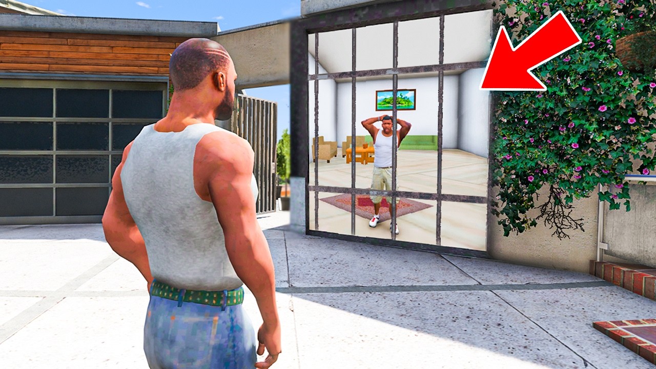 Can Franklin Escape INDIAN BIKE DRIVING 3D House in GTA 5!