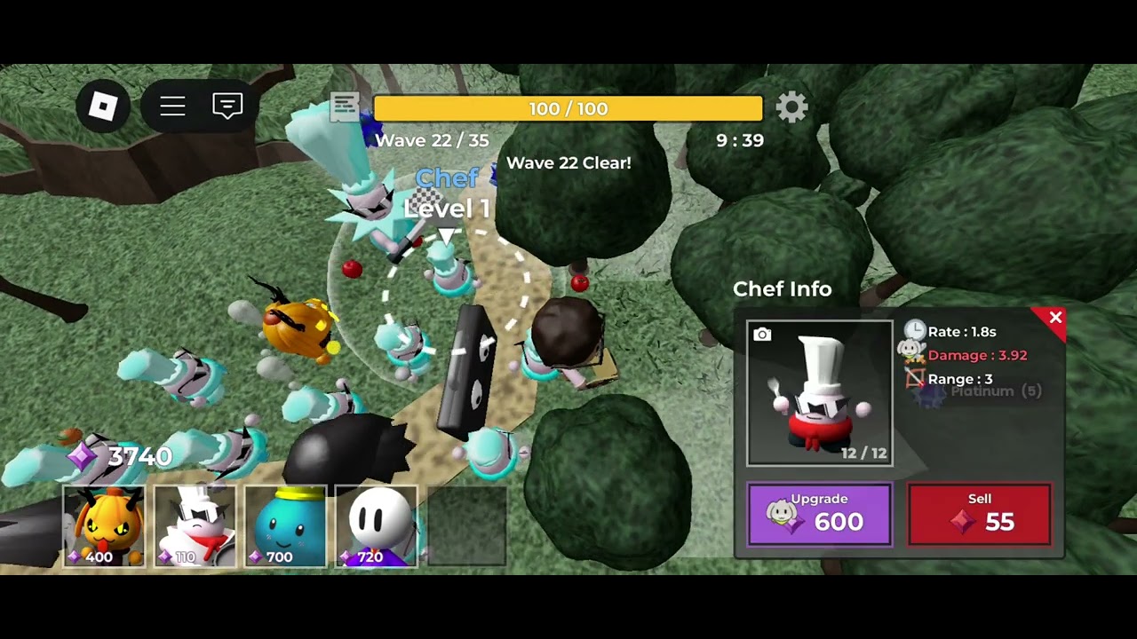 How to solo castle town medium in roblox tower heroes!