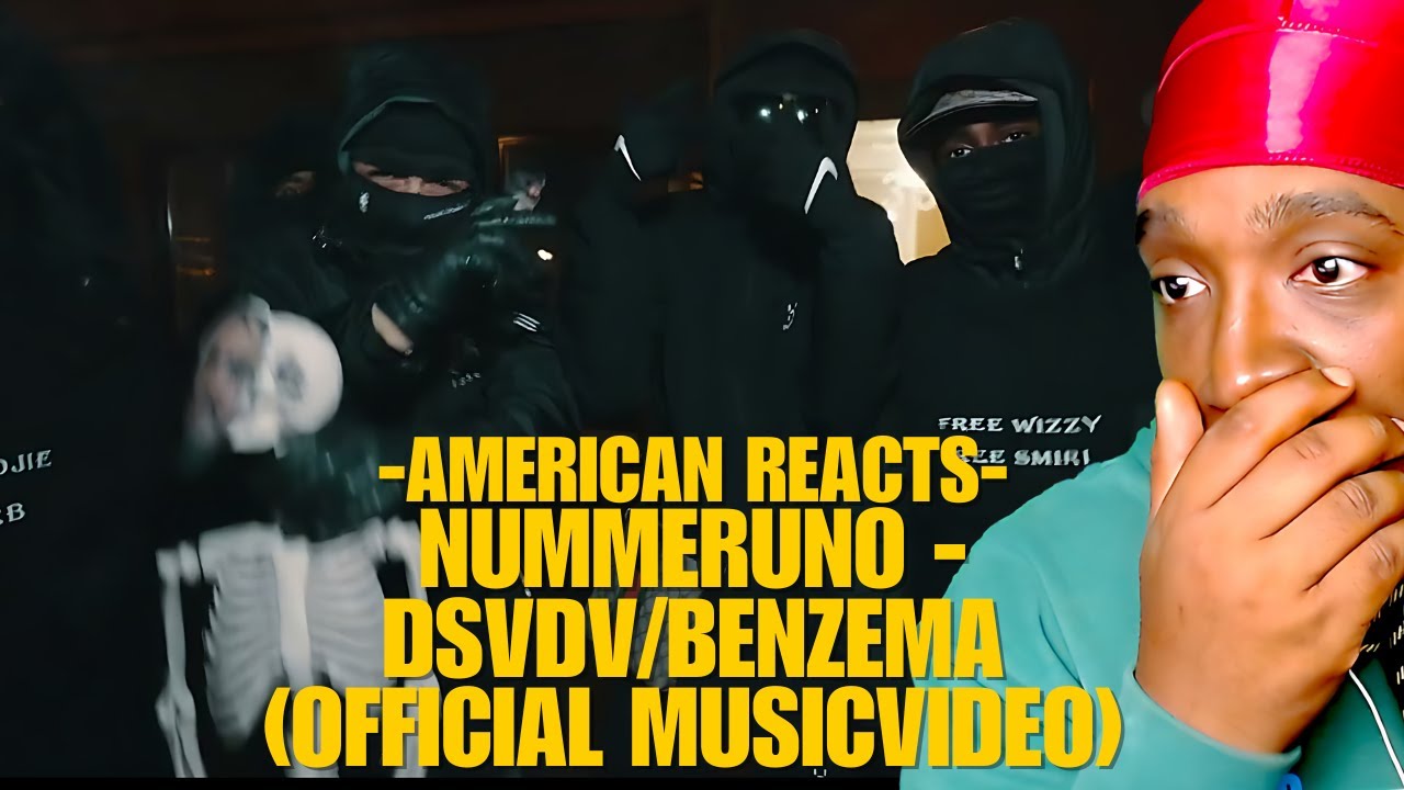 AMERICAN REACTS TO NUMMERUNO - DSVDV/BENZEMA (OFFICIAL MUSICVIDEO)