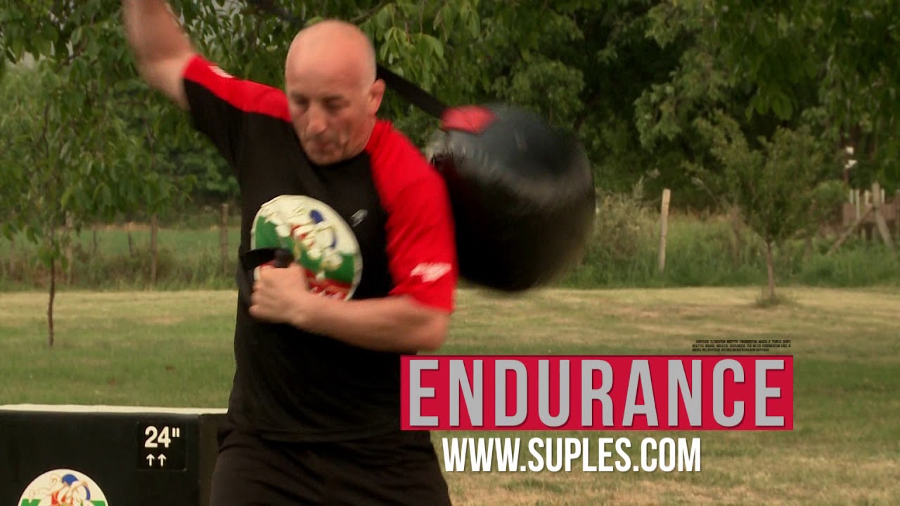Suples Ball- Evolution of the Bulgarian Bag-Endurance Training Demonstrated by Inventor Ivan Ivanov!