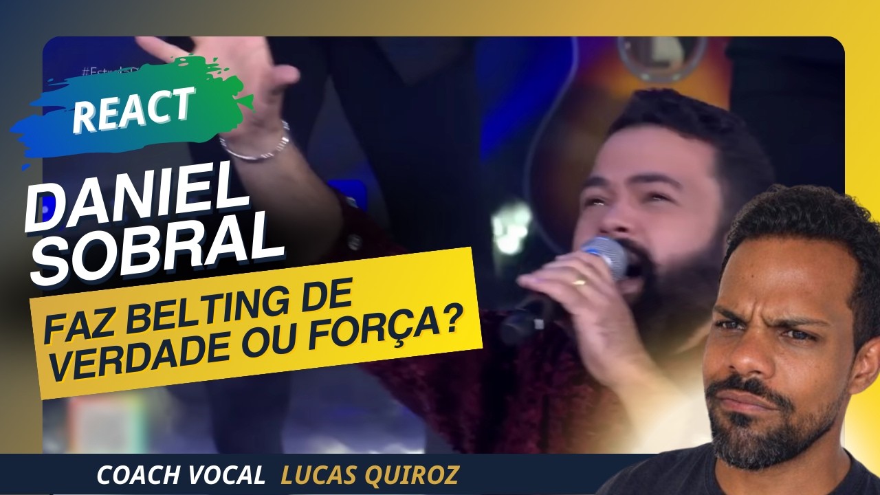 DANIEL SOBRAL FAZ BELTING DE VERDADE OU FORÇA A VOZ?