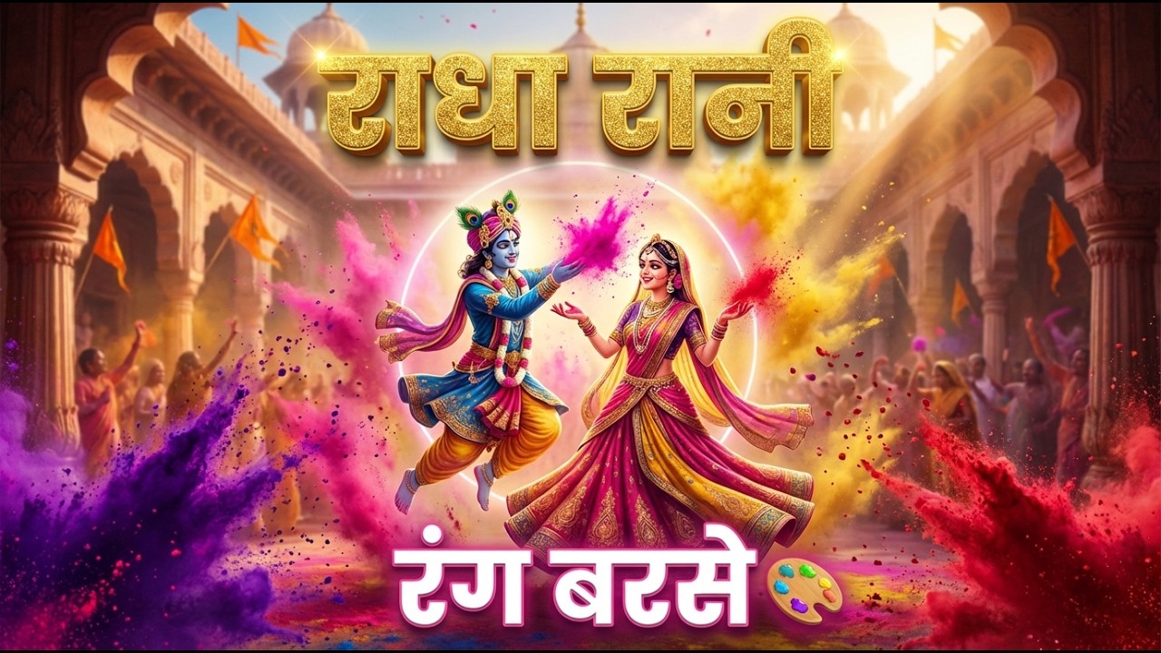 राधा रानी हमारी पे रंग बरसे | Holi Special Bhajan 2026 | Radha Krishna Holi Song