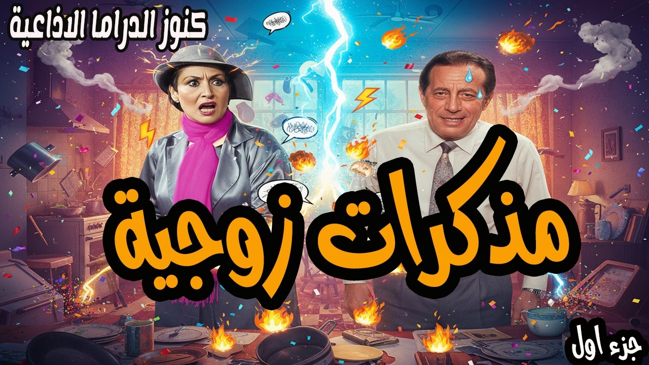 مذكرات زوجية |#تمثيلية_اذاعية_فكاهية | جزء اول | ابو بكر عزت وسهير البابلي