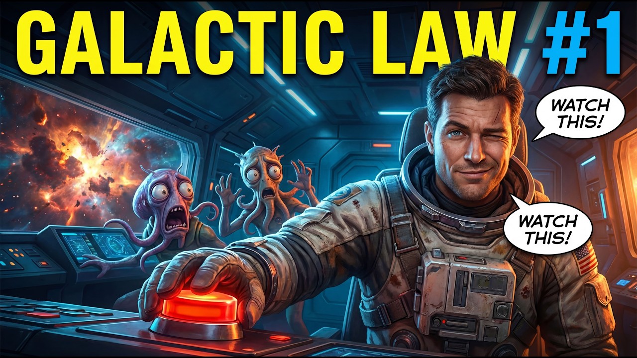Galactic Law #1 Never Let a Human Say “Watch This” | HFY Sci-Fi