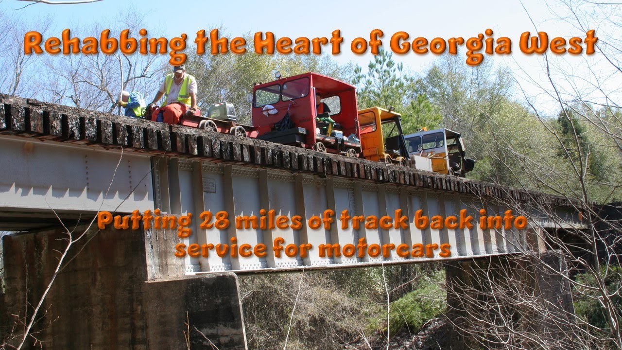 H.O.G. West | Rehabbing 28 miles of former CSX/Seaboard Air Line track | SLIDE SHOW