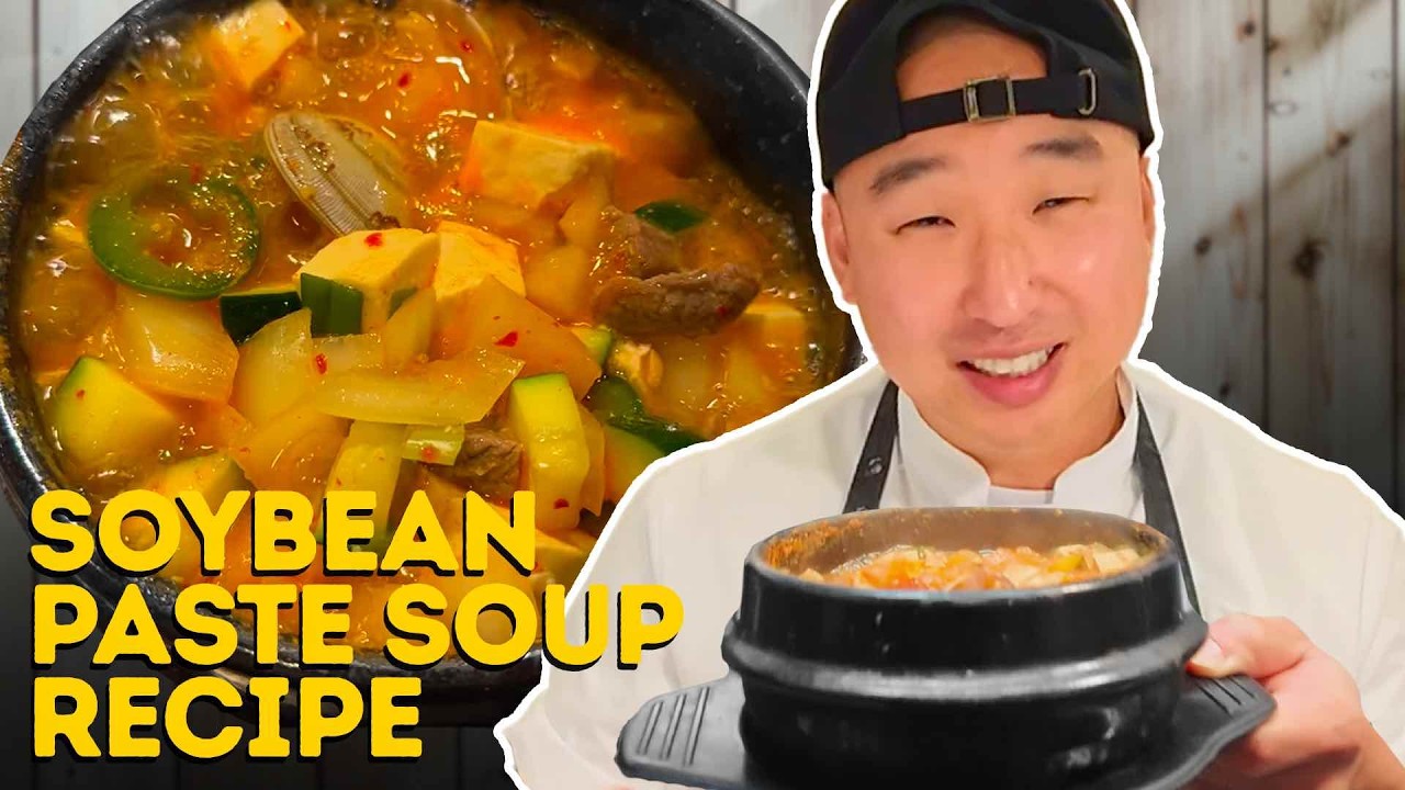 Korean BBQ Isn&rsquo;t Complete Without THIS Soup! Doenjang Jjigae (Korean Soybean Paste Stew)