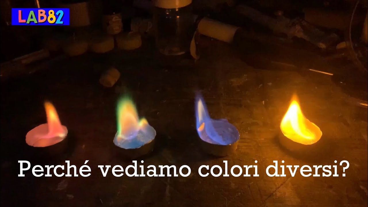 15 - Saggio alla fiamma e colori, perché sono così diversi?