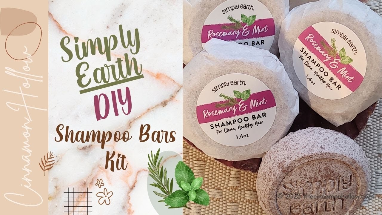 Simply Earth DIY Shampoo Bars Kit