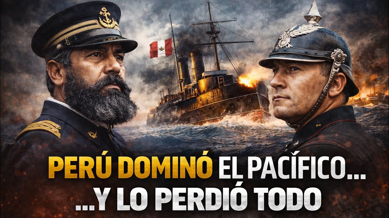 Cómo Perú fue la mayor potencia naval del Pacífico y luego lo perdió todo