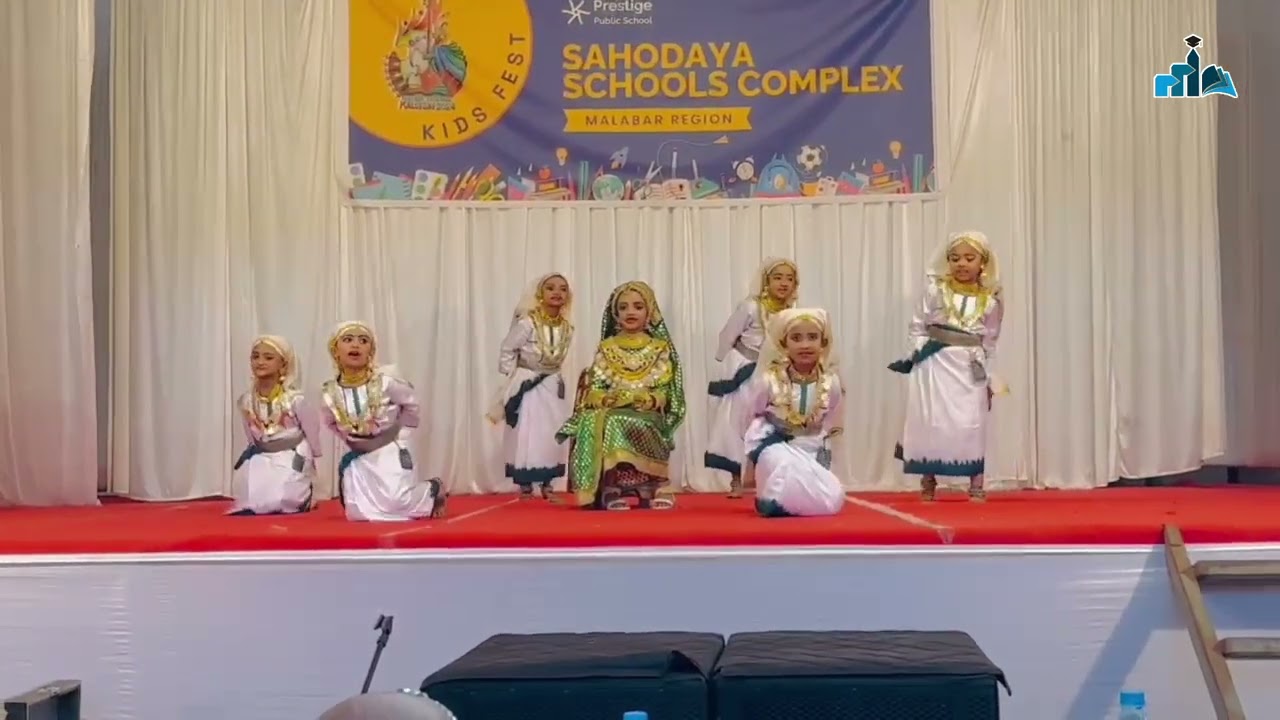 Marvellous Oppana of our UKG Students at Malabar Region Sahodaya Kids fest