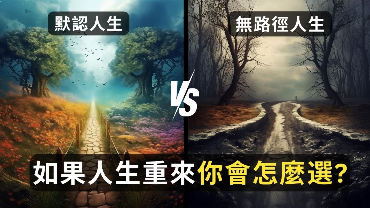 【思維細節】如果人生重來你會怎麼選? 4個方法如何跳脫既定人生 | Default Path vs Pathless Path | Declan Lim 得克林