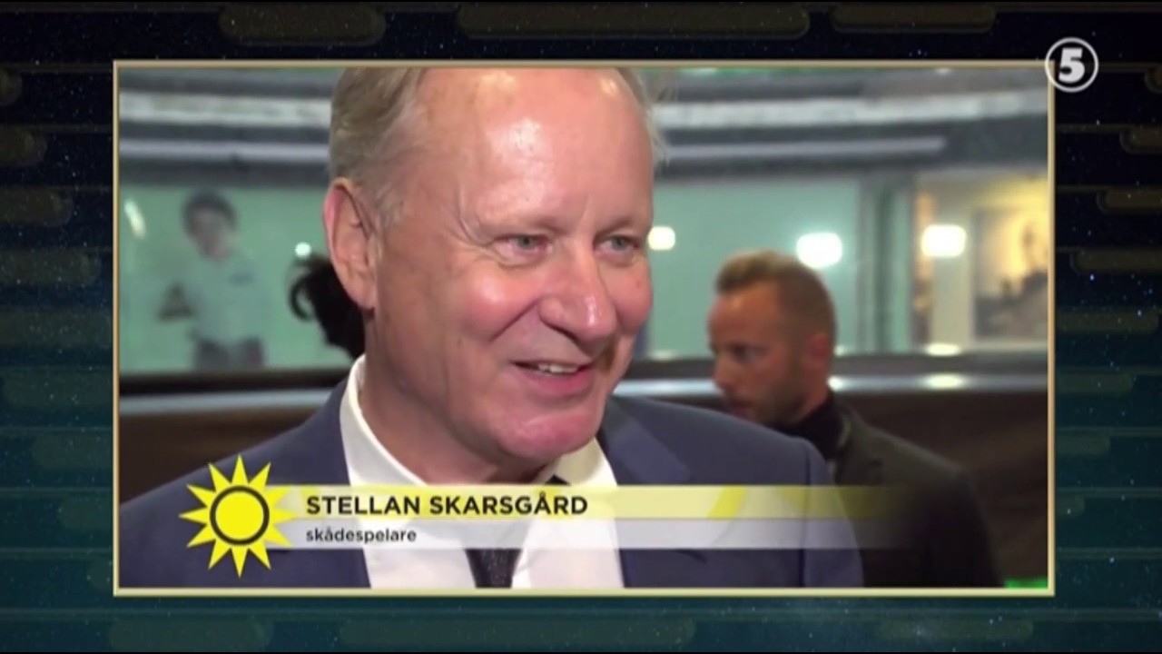 Stellan Skarskård pratar skånska