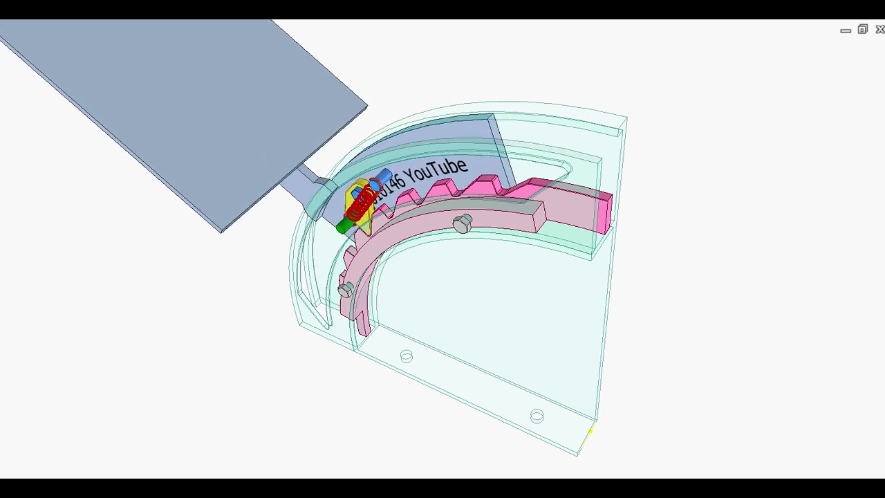 Circular ratchet mechanism