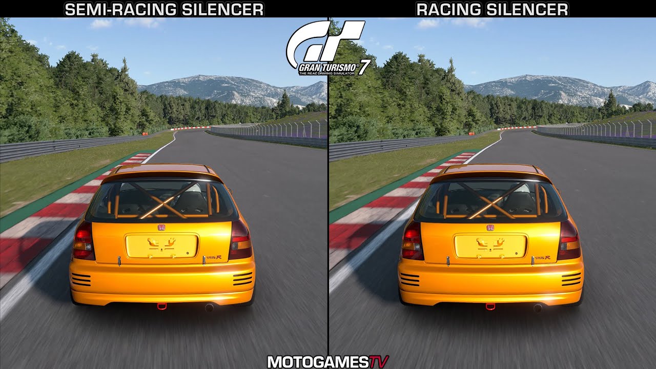 Gran Turismo 7 Honda Civic Type R (EK) Touring Car Exhaust Upgrades