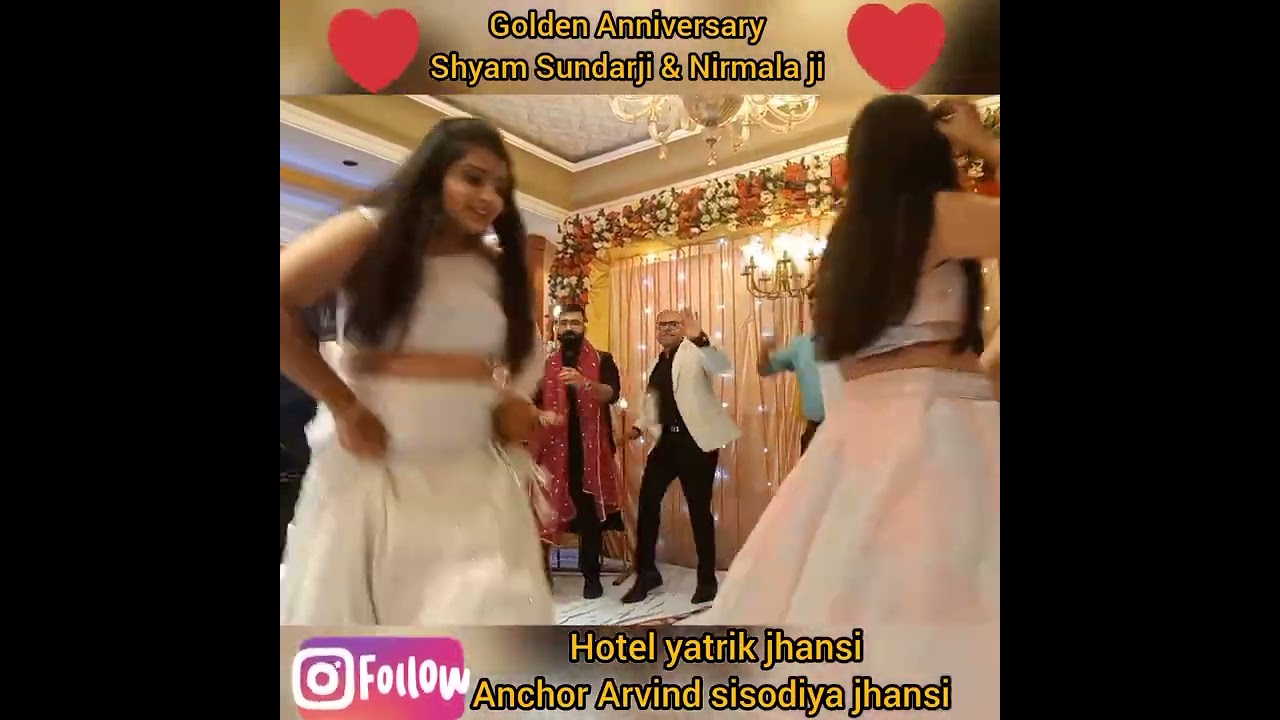 शादी की 50वीं सालगिरह कैसे मनाई जाती है#anchor #comedian #event #viral #new #musical #freelancer #