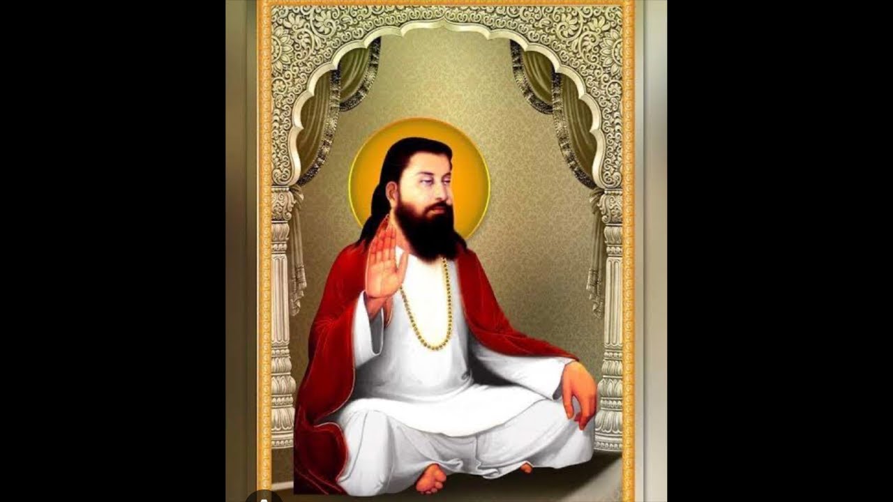 🙏 जय बाबा गुरु रविदास जी महाराज की 🚩ग्राम कलावड़ बाबा जी की शोभा यात्रा व मूर्ति स्थापना 🚩