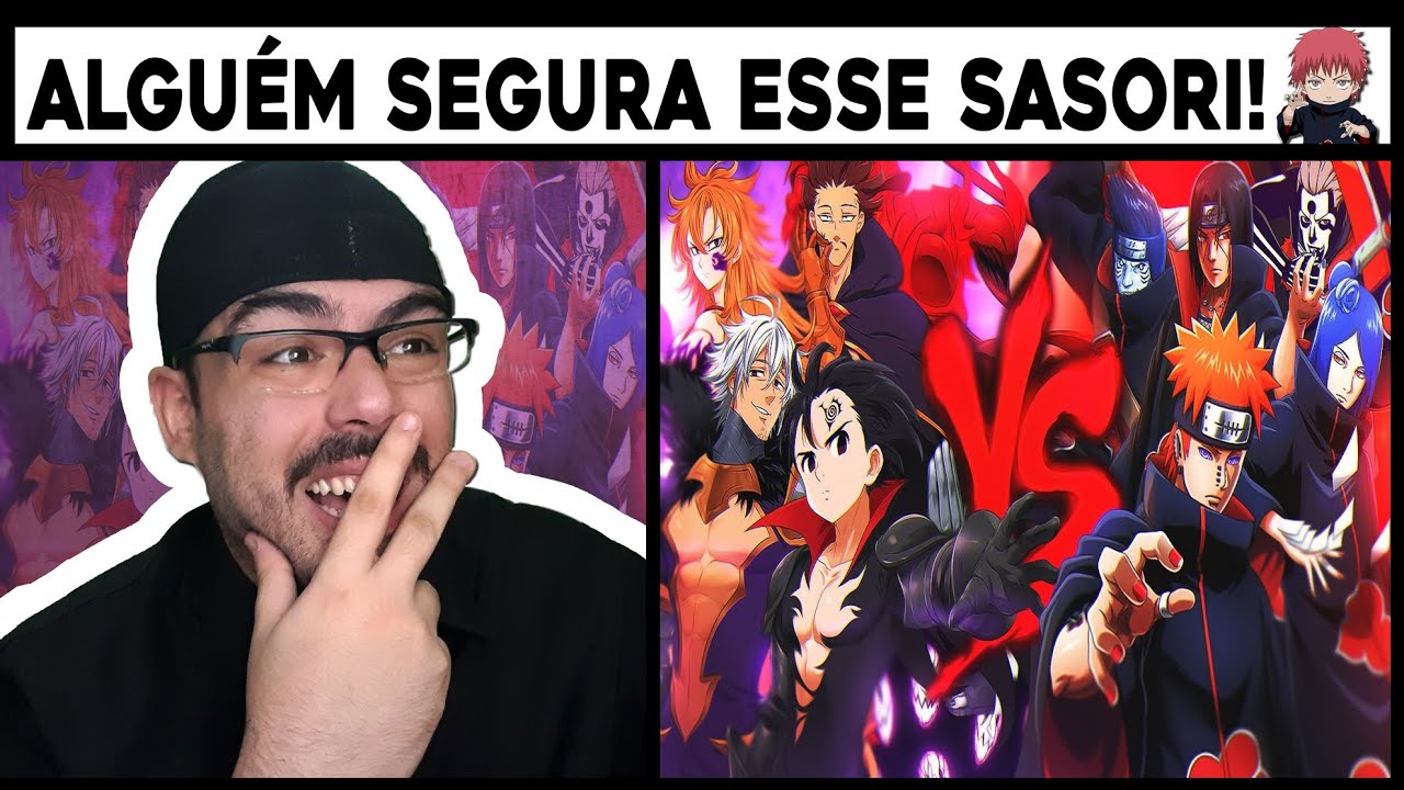 REACT - YONDAX / Akatsuki VS. 10 Mandamentos | Combate de Rimas (Prod. Hunter)