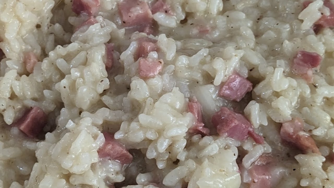 No stir risotto in ninja foodi.