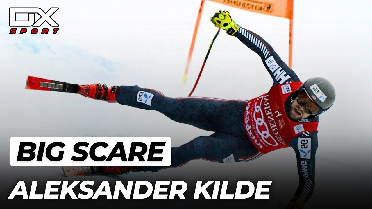 BIG SCARE for Aleksander Kilde at Kitzbühel | Downhill | 2023 🇮🇹