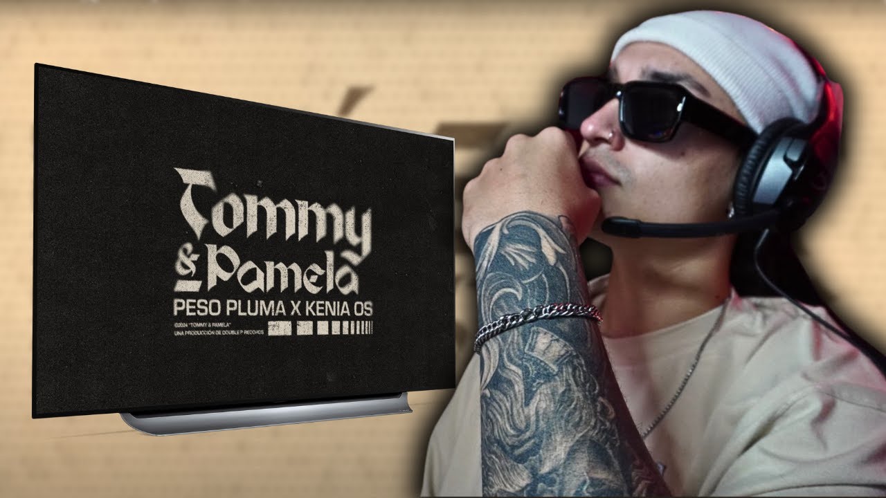 TOMMY & PAMELA (Lyric Video) - Peso Pluma, Kenia Os || Reacción