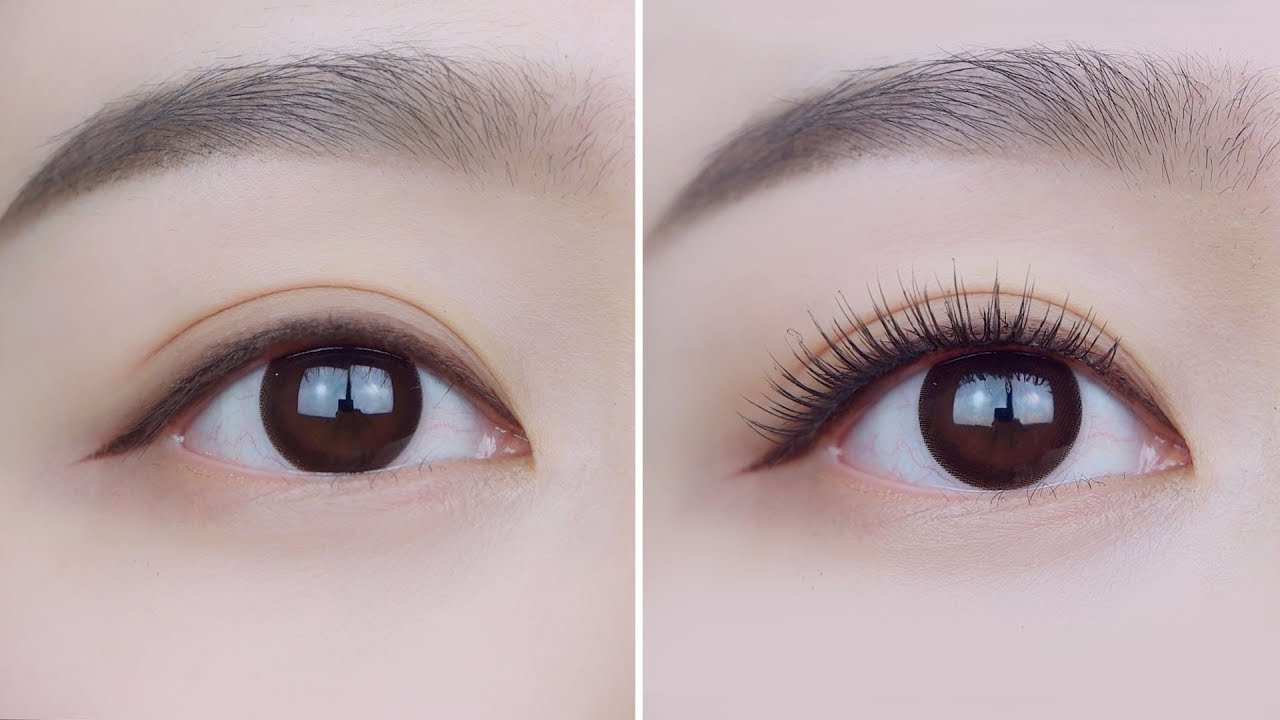 (ENG/JPN)속눈썹 자연스럽게 붙이는 방법 알려드릴게요٩(●ᴗ●)۶ㅣHow to put fake lashes naturallyㅣ소현 SOHYEON