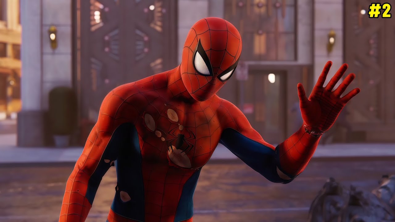 Stopping Street Crimes - Marvel's Spider-Man Remastered Gameplay