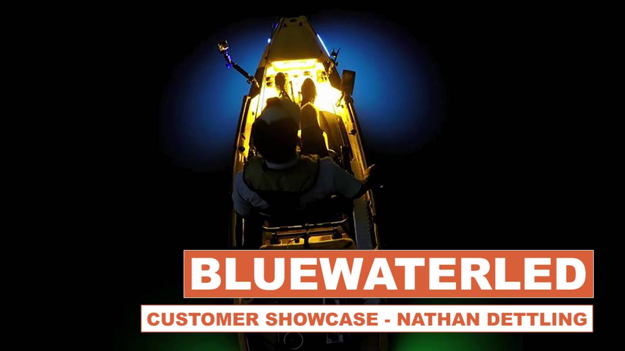 Bluewater LED on Hobie Pro Angler Kayak
