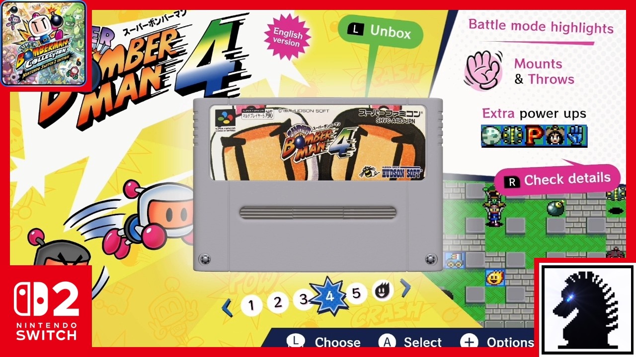 NS2 Super Bomberman Collection - #4: Super Bomberman 4