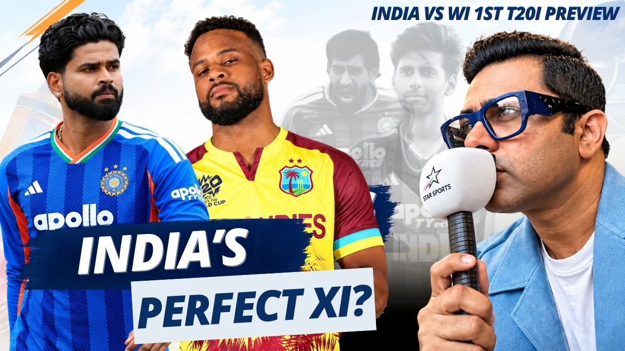 India vs West Indies 1st T20I: Who Makes India&rsquo;s XI? #Aakashvani