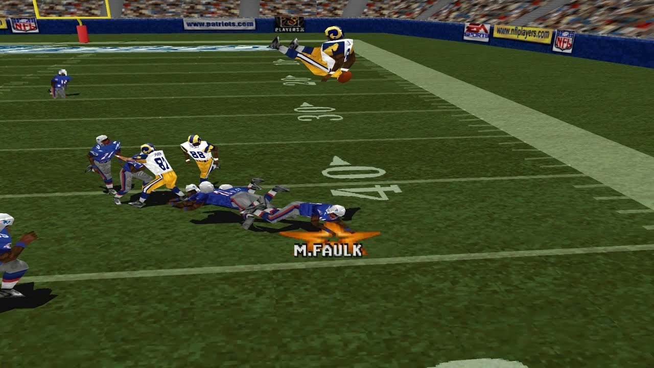 (PS1) Madden NFL 2000 cheat montage