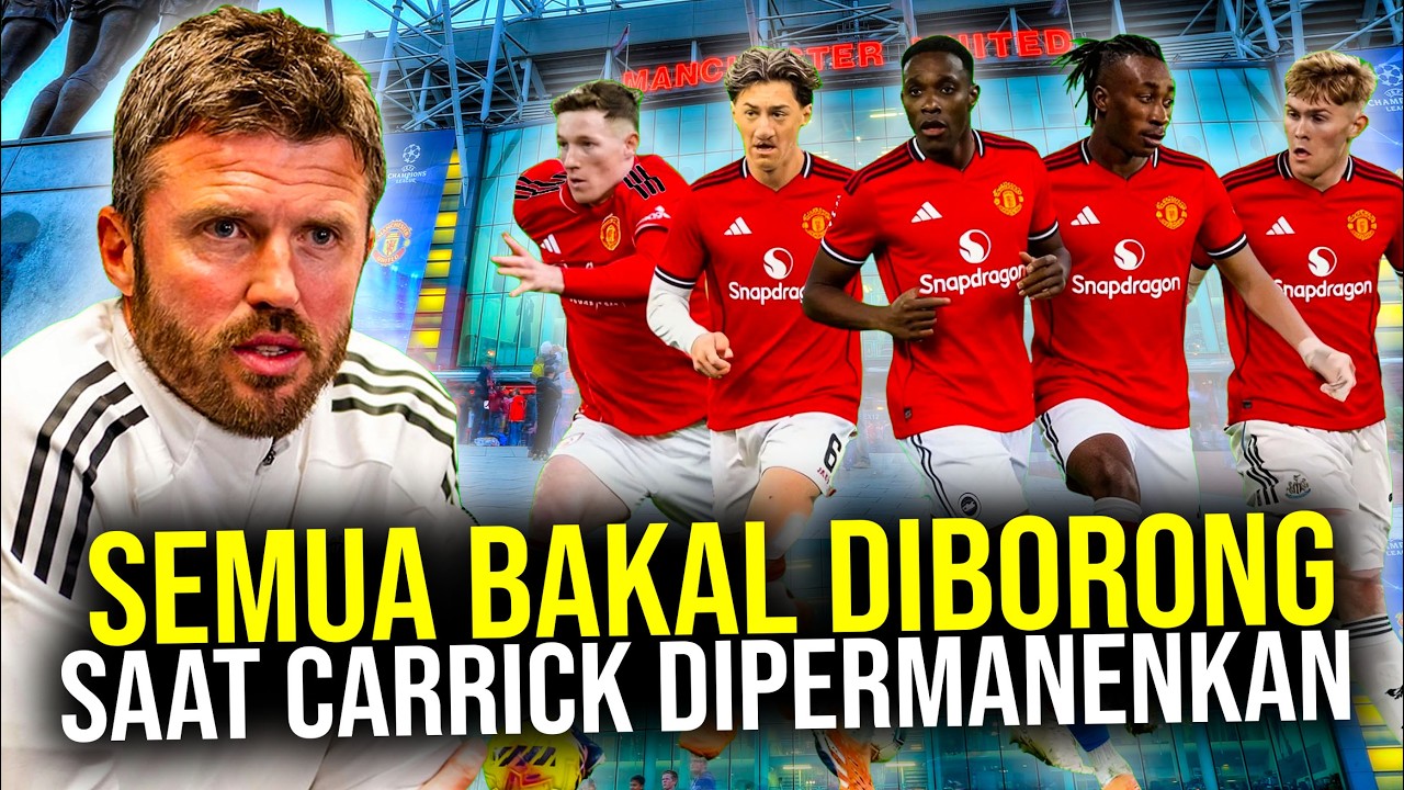 TRANSFER IDEAL MICHAEL CARRICK JIKA DIPERMANENKAN KING MU! MAKIN NGERI DI SEMUA LINI