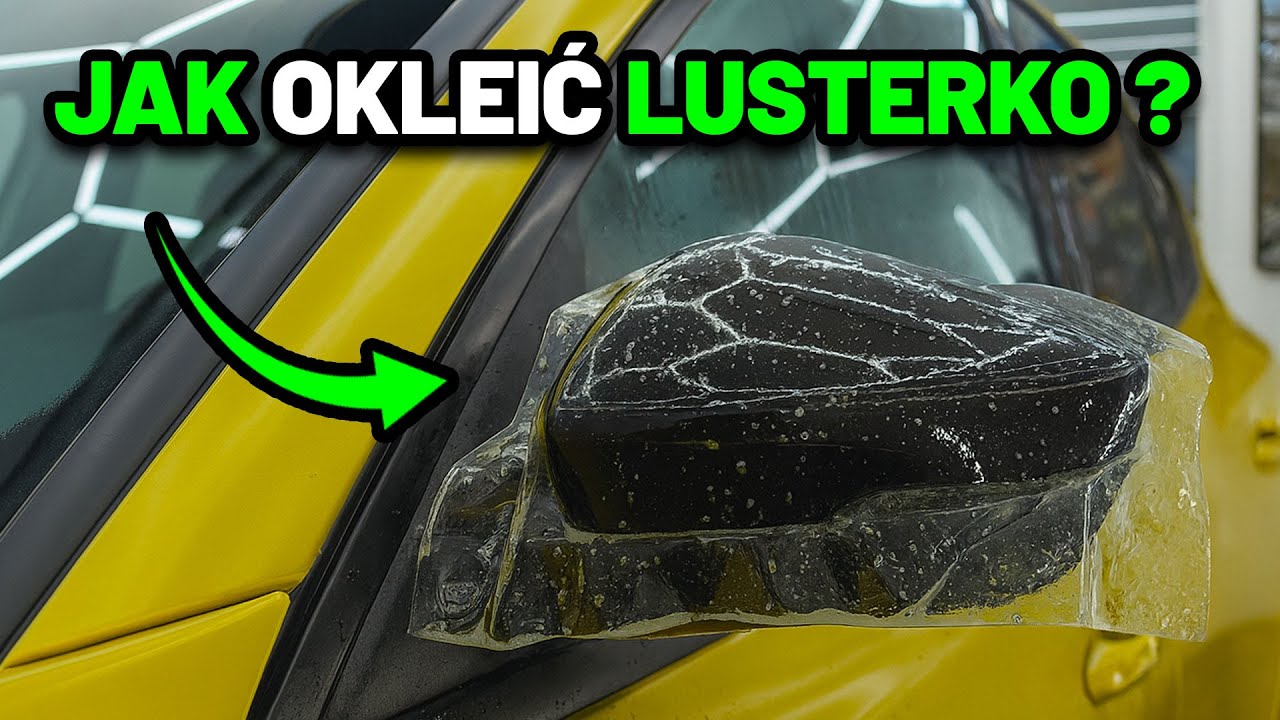Jak Okleić LUSTERKO Folią PPF ⁉️ - DARMOWE Szkolenie #16 #PPF #Detailing