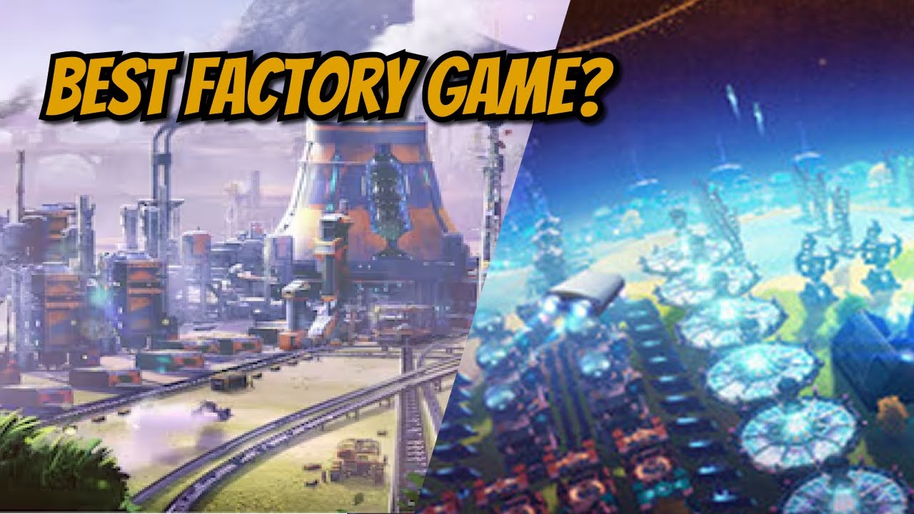 The BEST Factory Game in 2025 (Factorio, Satisfactory, Dyson Sphere)