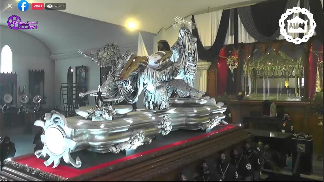 Procesion Señor Sepultado de San Felipe Viernes Santo 2021 Antigua Guatemala