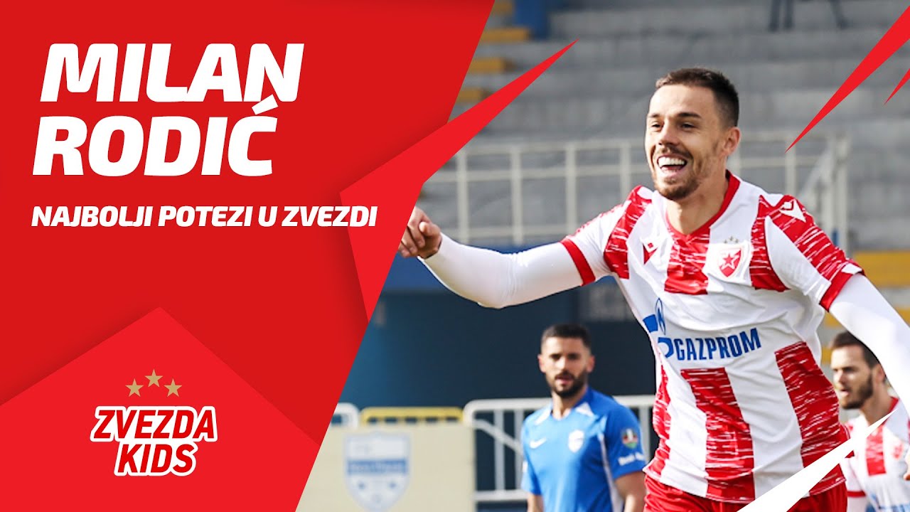 Milan Rodić - Najbolji potezi u Zvezdi