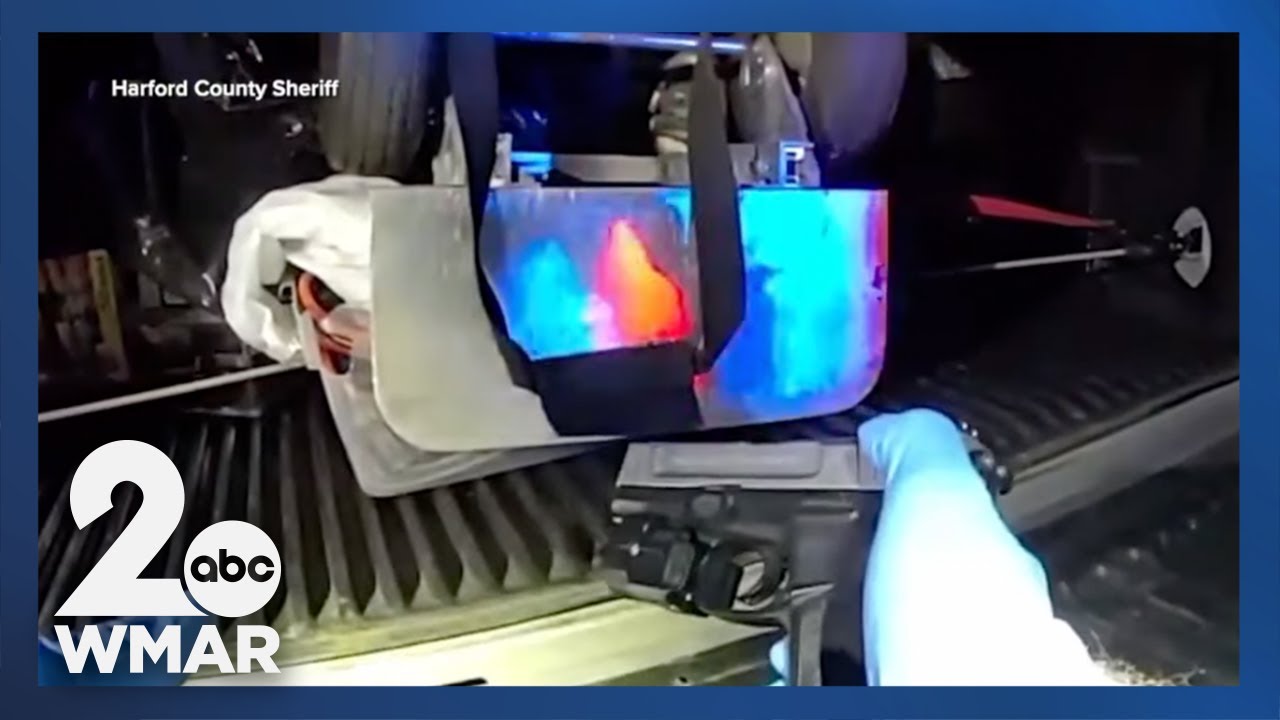 Dashcam footage captures wild police chase in Harford County