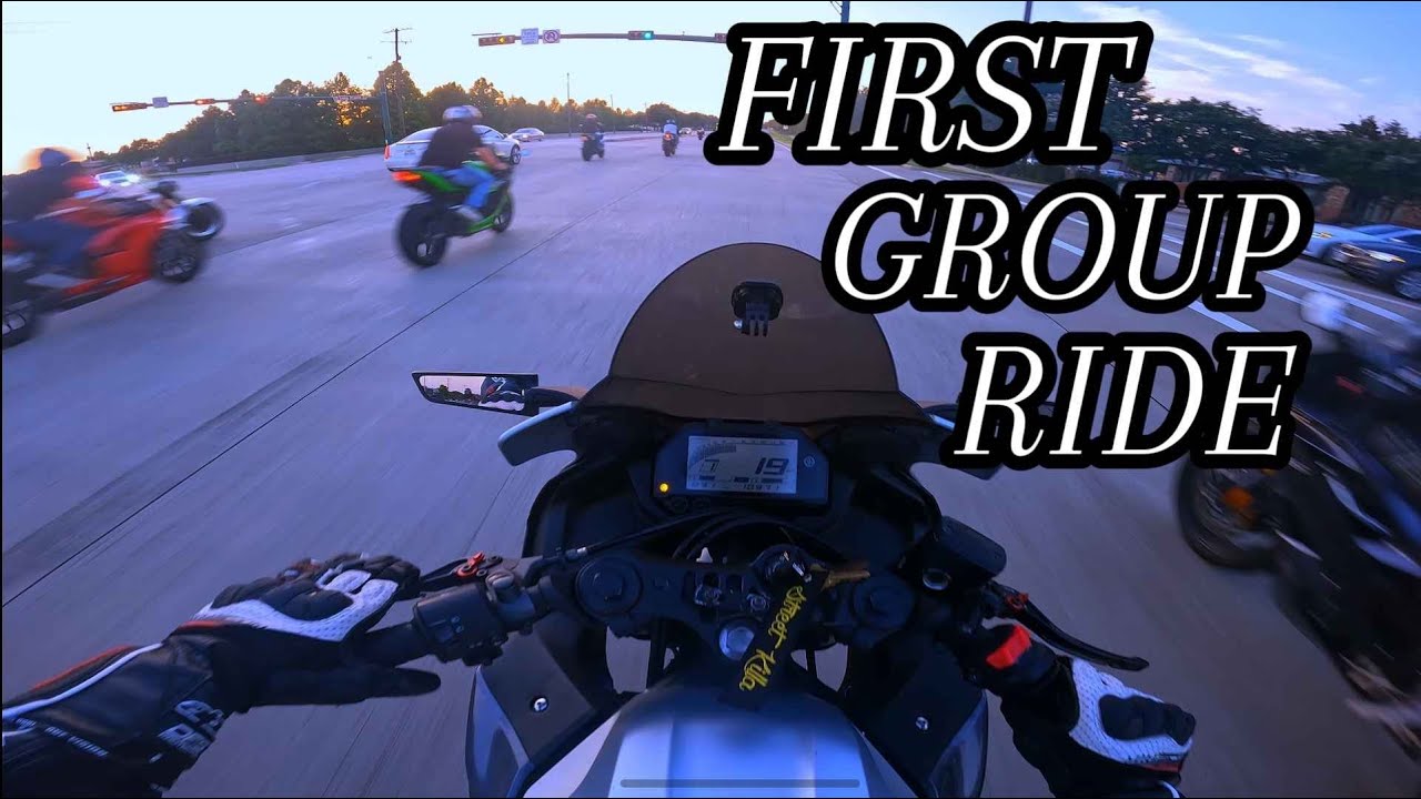 my first group ride ended in a crash :|