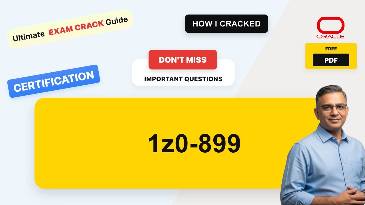 Crack the ORACLE 1z0-899: Java EE 6 Web Component Developer Certified Expert 2026 Real Exam Questio