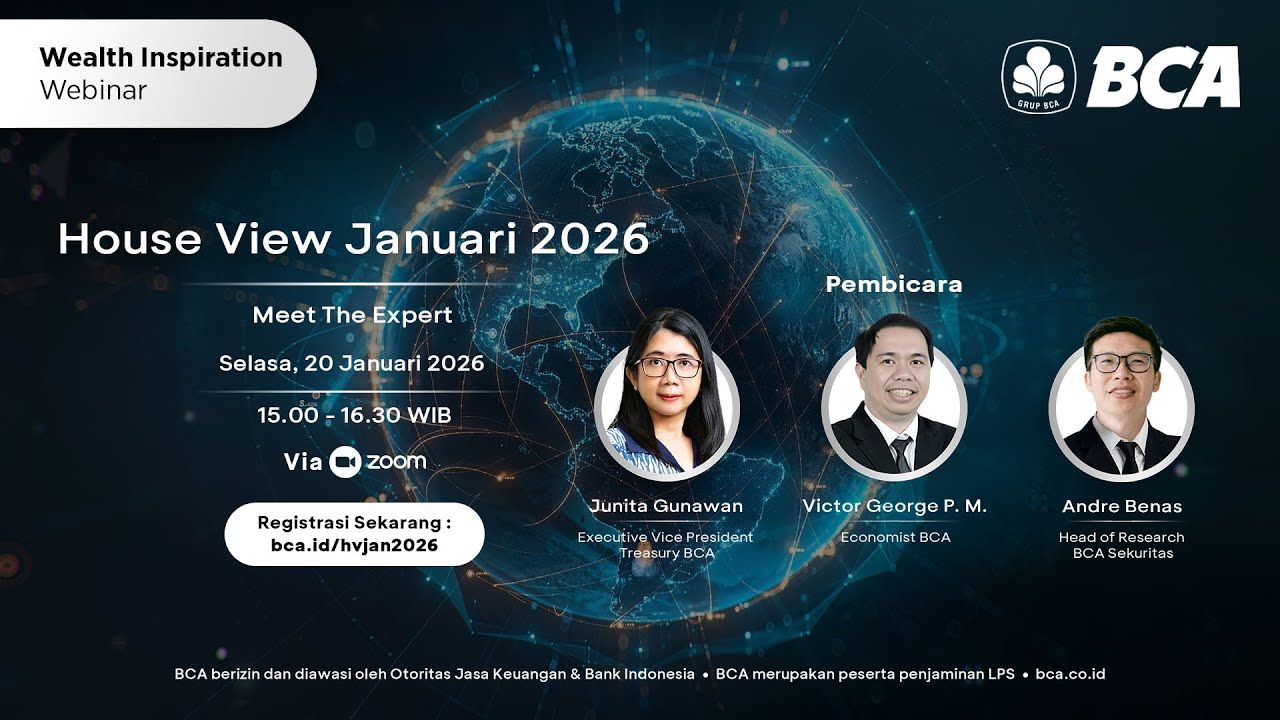 Wealth Inspiration Webinar BCA House View Januari 2026