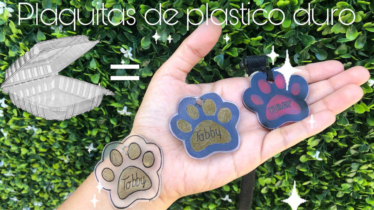 PLAQUITAS DE PLÁSTICO 🎐 | RECICLAJE  ♻️ | DÍA INTERNACIONAL DEL PERRITO 🦮